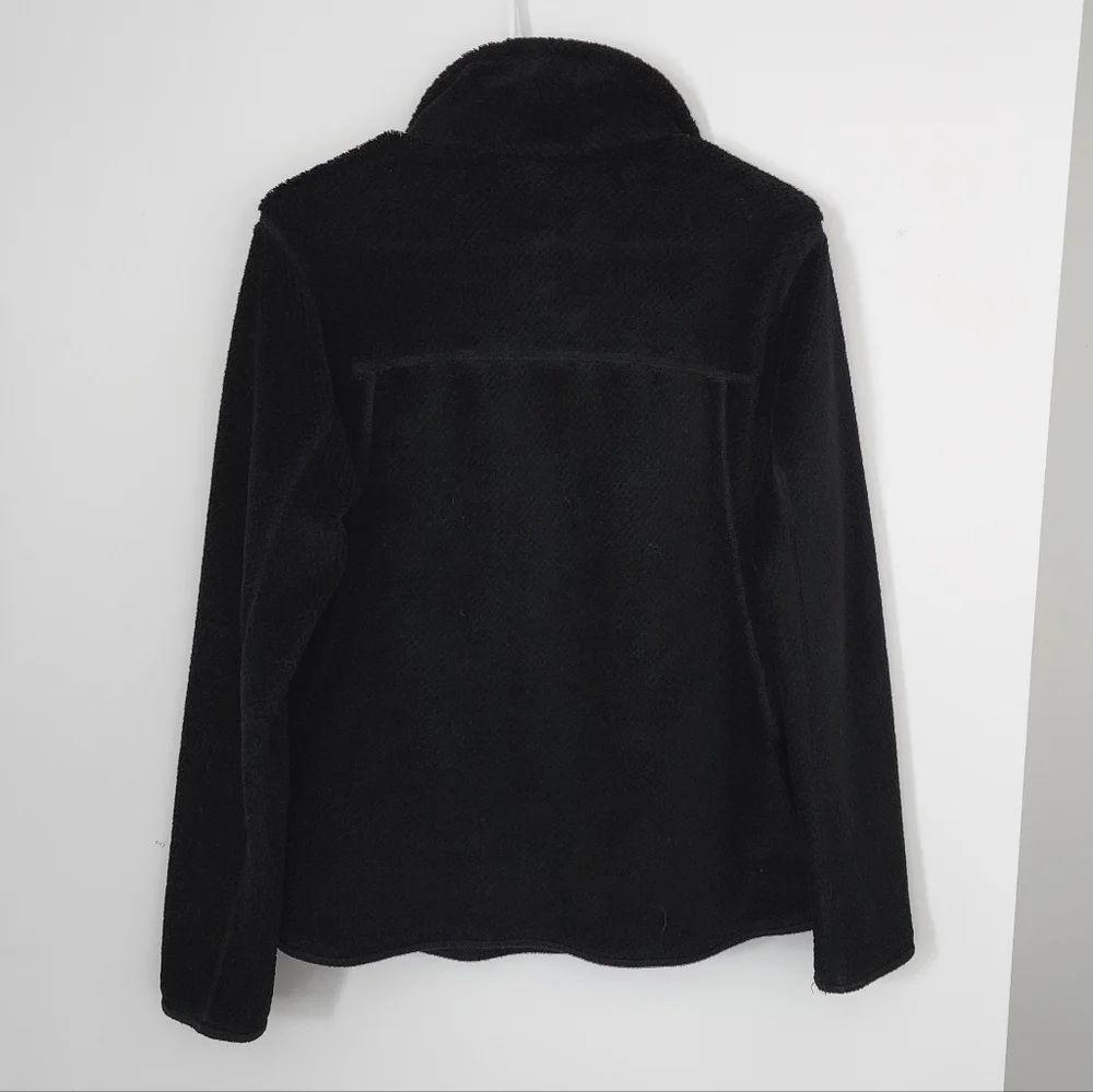 Patagonia Snap-T Black Fleece Jacket Pullover Women's Medium Outdoors Hiking - Picture 3 of 7